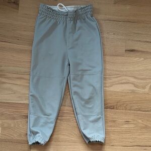 United Athletic youth gray baseball pants boys size XS
